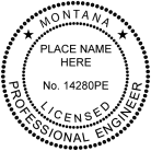 Montana Enginee Seal